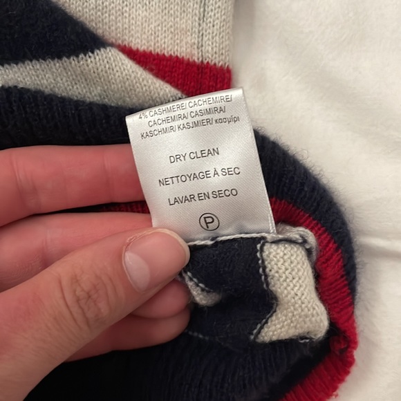 Lightweight Cashmere & Wool Velvet Sweater - Picture 5 of 6